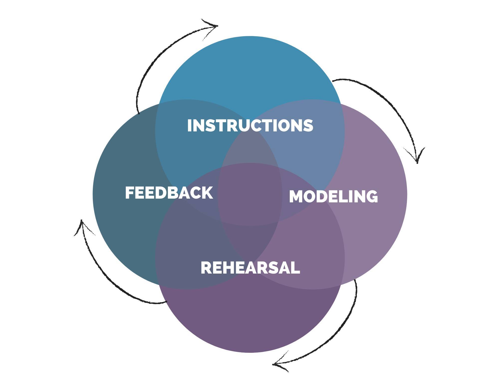 BST Components - Instructions Modeling Rehearsal Feedback